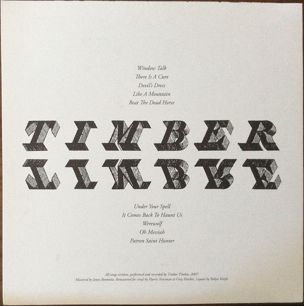 Timber Timbre - Medicinals (Used LP)