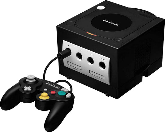 GAMECUBE CONSOLE (HARDWARE)  - GCB-BLACK