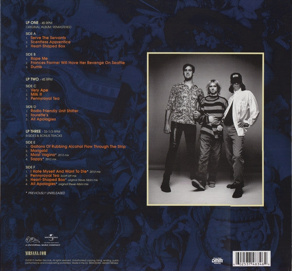 Nirvana - In Utero (20th Anniversary Edition) (Used LP)