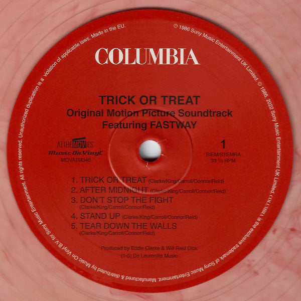 Fastway - Trick Or Treat OST (Red) (Used LP)