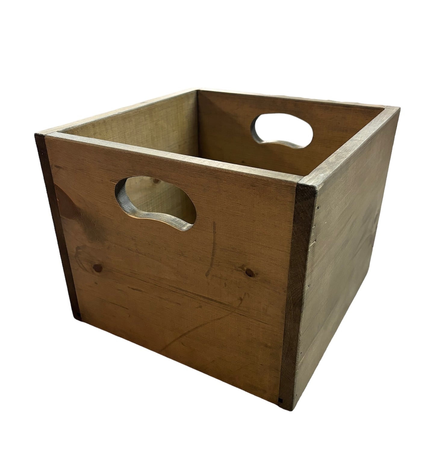 Wooden Vinyl Crate