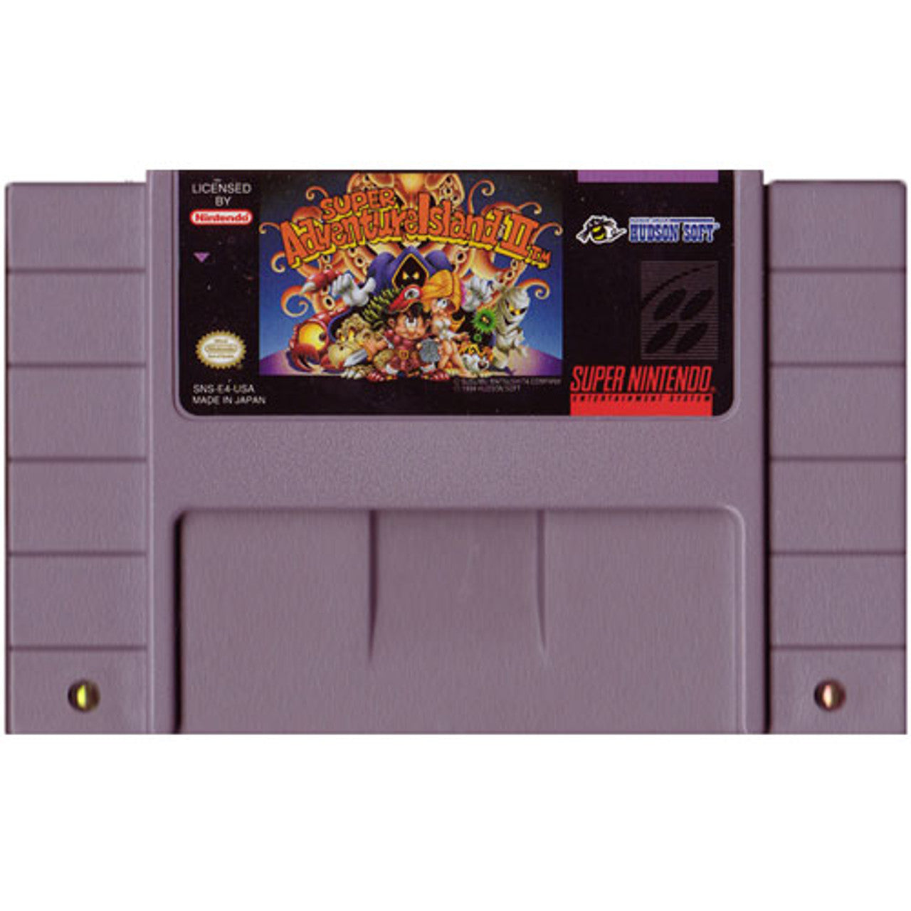 SUPER ADVENTURE ISLAND II  - SNES