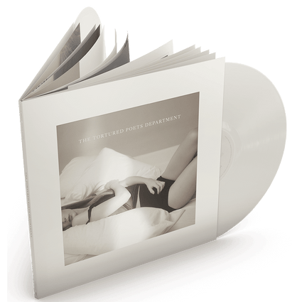 TAYLOR SWIFT - THE TORTURED POETS DEPARTMENT (LP)(GHOSTED WHITE VINYL + BONUS TRACK 'THE MANUSCRIPT')