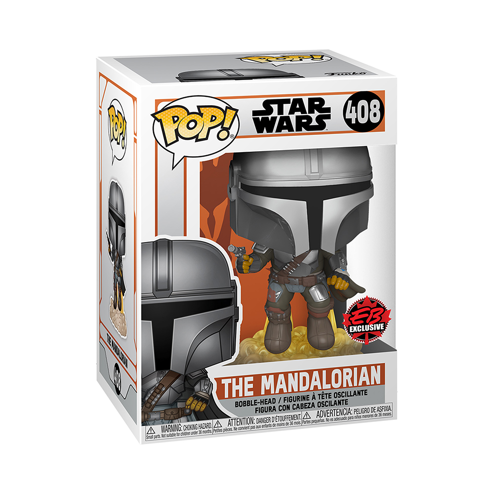 STAR WARS: MANDALORIAN #408 (FLYING/JETPACK) - FUNKO POP!-EXCLUSIVE