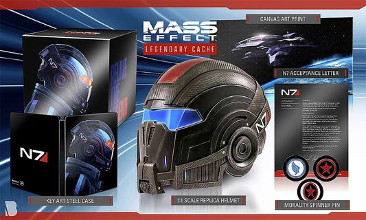 MASS EFFECT LEGENDARY CACHE EXCLUSIVE - PS3-GAME NOT INCLUDED
