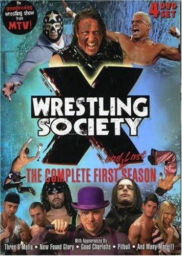 WRESTLING SOCIETY X - DVD-COMPLETE FIRST (& LAST) SEASON