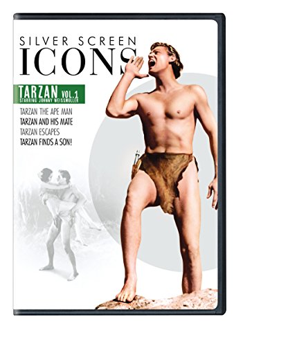 TARZAN COLLECTION - DVD-SILVER SCREEN ICONS-4 MOVIES