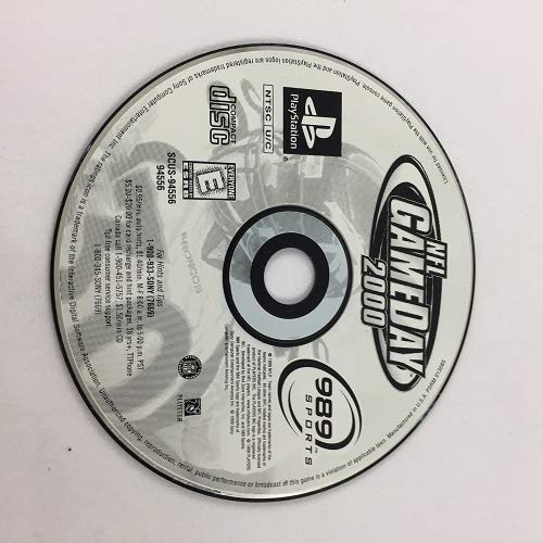 NFL GAMEDAY  2000 - PLAYSTATION