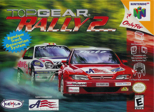 TOP GEAR RALLY  - N64