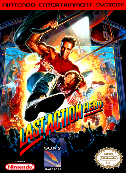 LAST ACTION HERO  - NES (W/BOX)