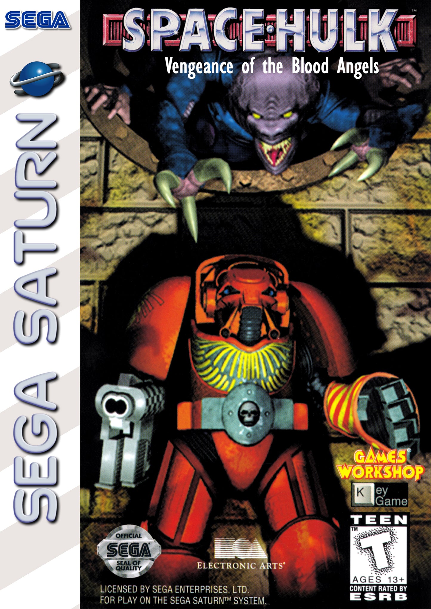 SPACE HULK: VENGEANCE OF THE BLOOD ANGEL  - SATURN