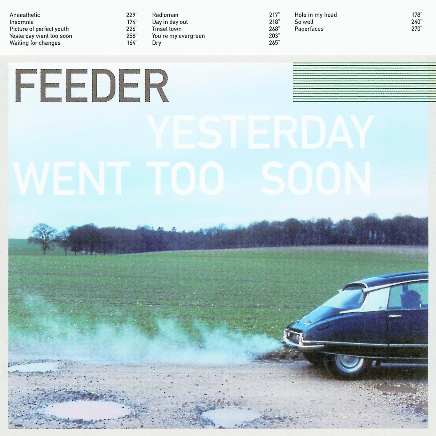 FEEDER  - YESTERDAY WENT TOO SOON