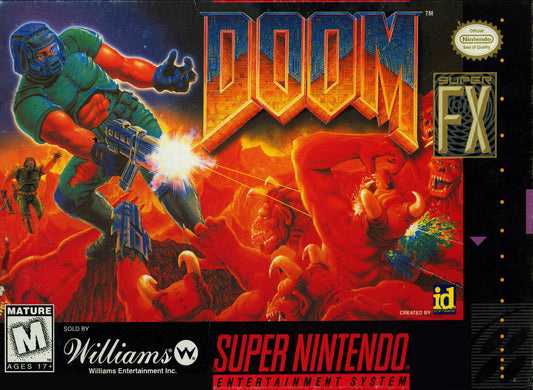 DOOM (1993)  - SNES (W/BOX)