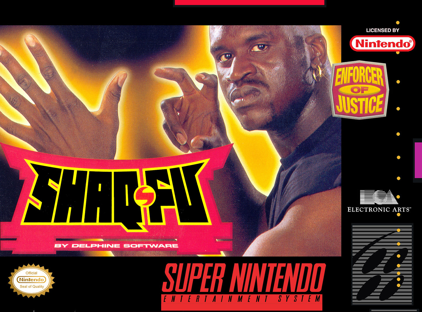 SHAQ FU  - SNES (W/BOX)