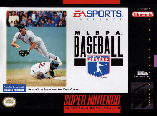 MLBPA BASEBALL  - SNES (W/BOX)