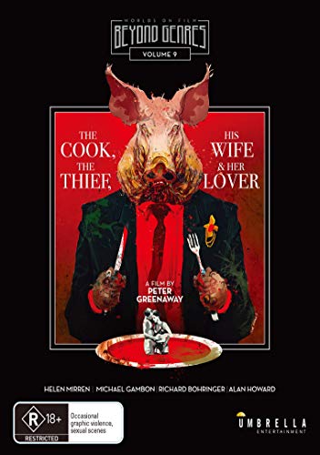COOK, THE THIEF, HIS WIFE & HER LOVER - BLU-REGION B