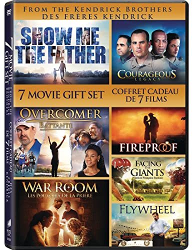 COURAGEOUS / FACING THE GIANTS / FIREPROOF / FLYWHEEL / OVERCOMER / SHOW ME THE FATHER / WAR ROOM - SET (BILINGUAL)