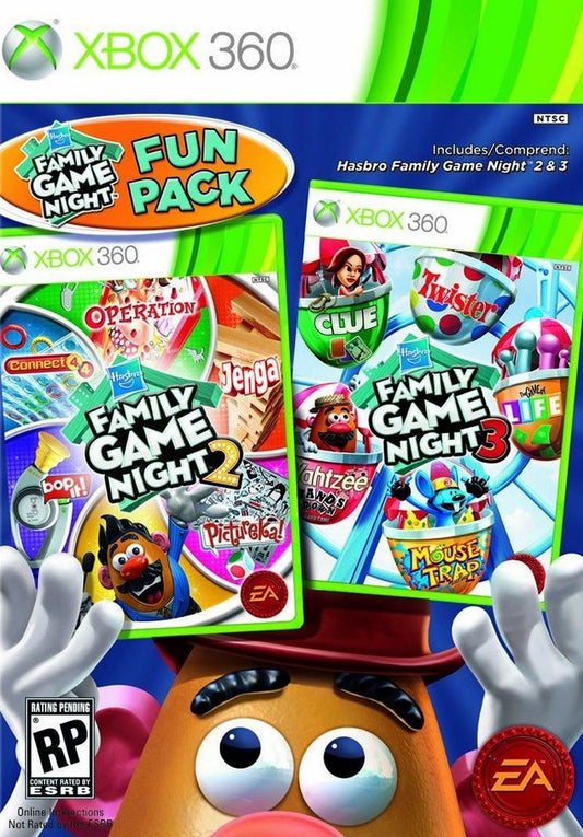 HASBRO FAMILY GAME NIGHT FUN PACK  - XBX360