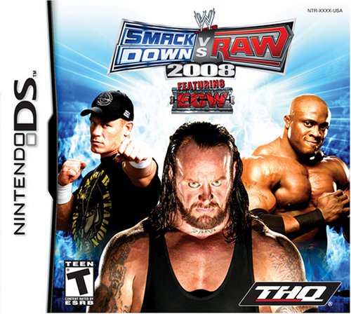 WWE SMACKDOWN VS RAW 2008  - DS