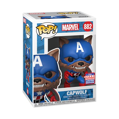 MARVEL: CAPWOLF #882 - FUNKO POP!-2021 SUMMER CON