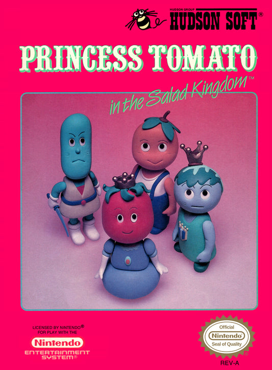 PRINCESS TOMATO IN THE SALAD KINGDOM  - NES