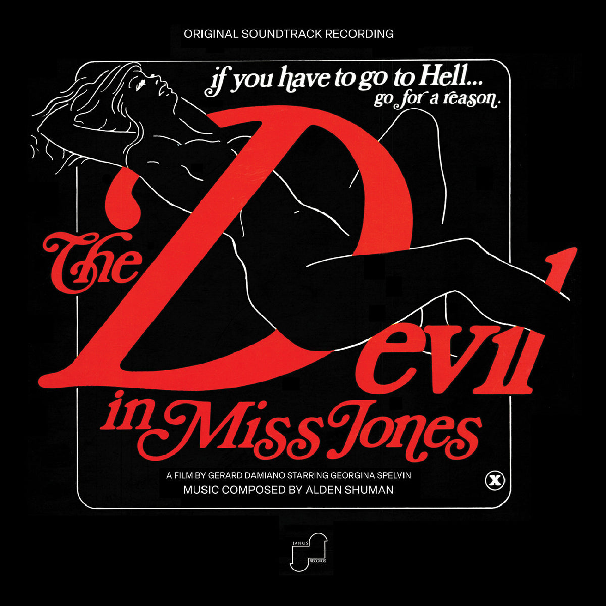 SHUMAN, ALDEN - THE DEVIL IN MISS JONES--ORIGINAL SOUNDTRACK RECORDING (HELLFIRE VINYL)