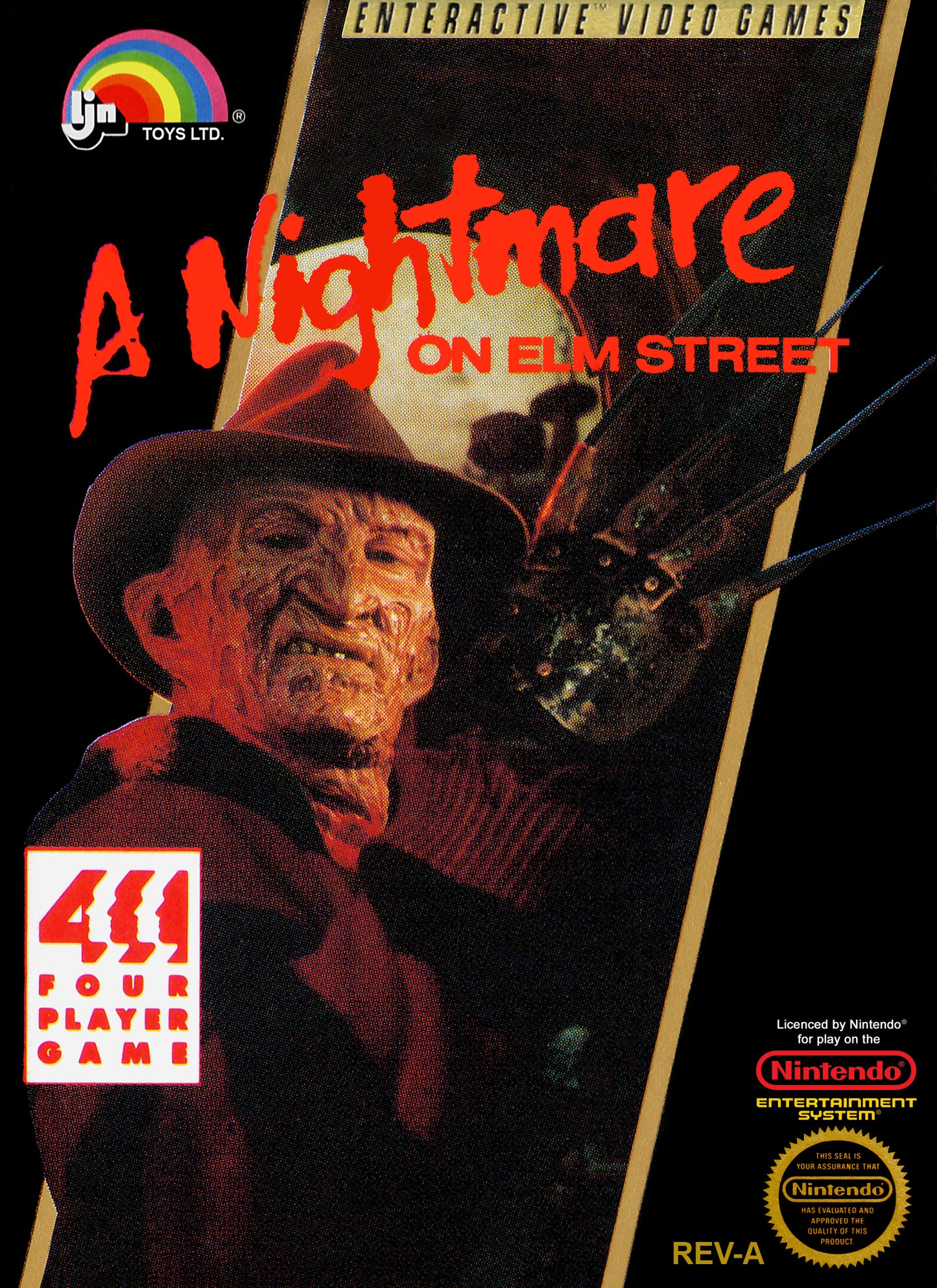 A NIGHTMARE ON ELM STREET  - NES (W/BOX)