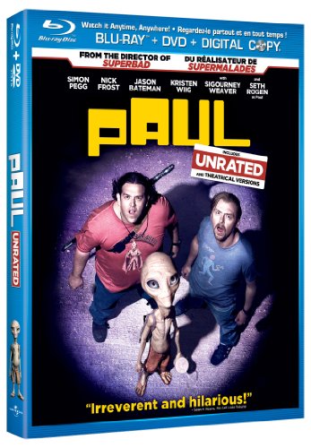 PAUL (MOVIE)  - BLU-2011-SIMON PEGG-INC. DVD COPY