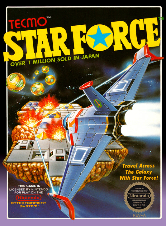 STAR FORCE  - NES (W/BOX & MANUAL)