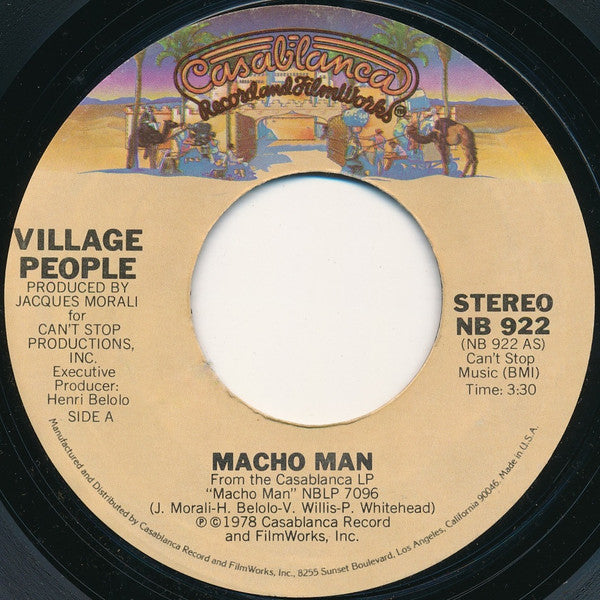 VILLAGE PEOPLE  - MACHO MAN