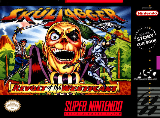 SKULJAGGER  - SNES (W/BOX)