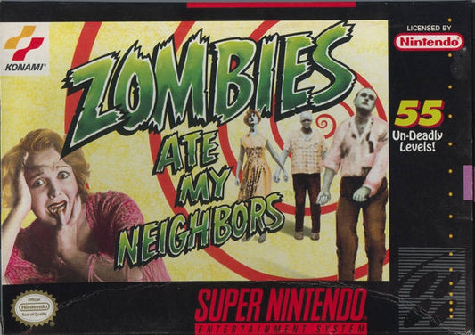 ZOMBIES AT MY NEIGHBORS  - SNES