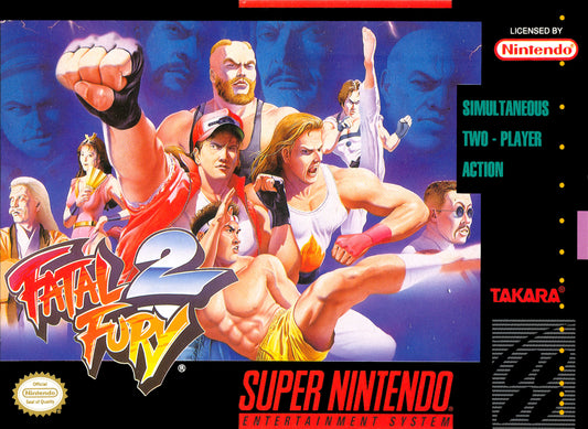 FATAL FURY 2  - SNES (W/BOX)