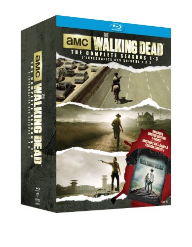 THE WALKING DEAD: SEASONS 1-3 - LIMITED EDITION BOX SET [BLU-RAY + T-SHIRT] (BILINGUAL)