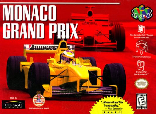 MONACO GRAND PRIX  - N64 (W/BOX)