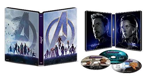 AVENGERS: ENDGAME LIMITED EDITION STEELBOOK (4K+BLURAY+DIGITAL)