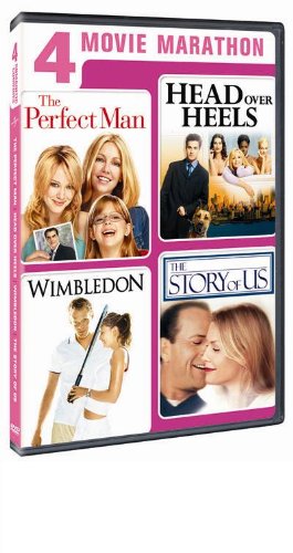 PERFECT MAN/HEAD OVER HEELS/WIMBLEDON/ST - DVD-4 MOVIE MARATHON-ROMANTIC COMEDY