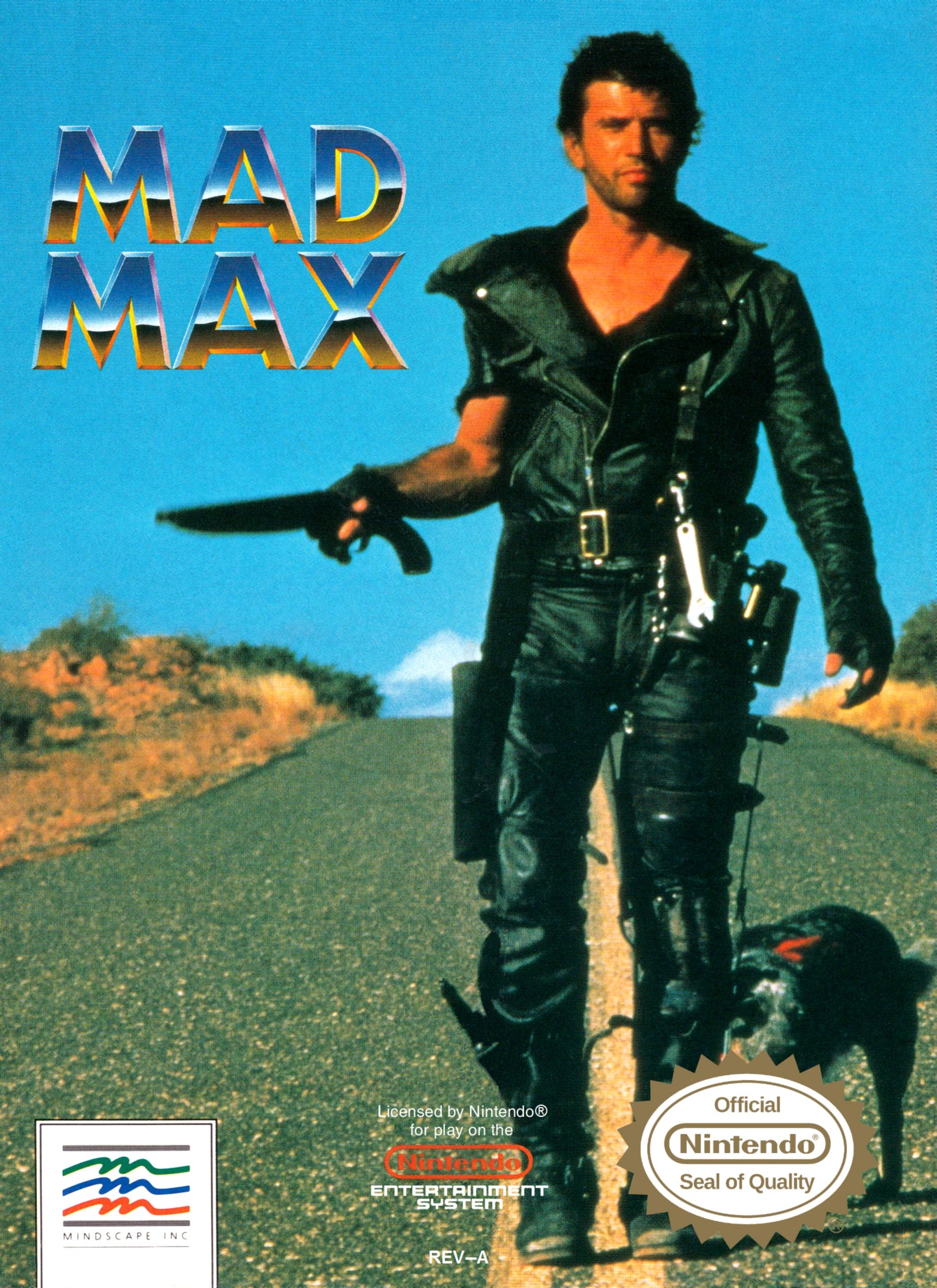 MAD MAX  - NES (W/BOX)