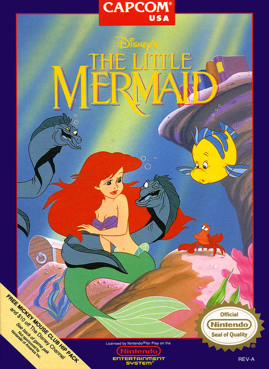 LITTLE MERMAID  - NES (W/BOX)