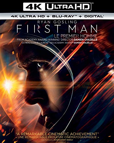 FIRST MAN [4K ULTRA HD + BLU-RAY + DIGITAL] (BILINGUAL)