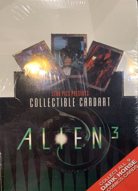 ALIEN 3 (TRADING CARDS-36 PACKS) - STAR PICS INC.1992-SEALED BOX