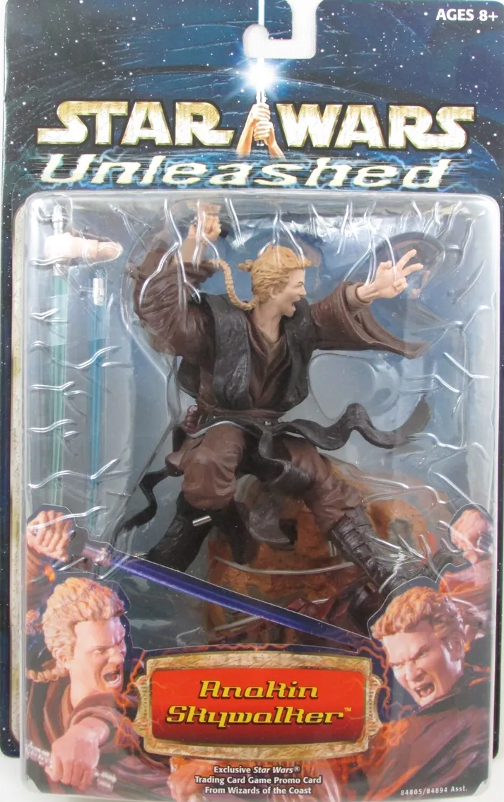 STAR WARS: ANAKIN SKYWALKER (BLUE BACKGROUND) - UNLEASHED-2002-7"