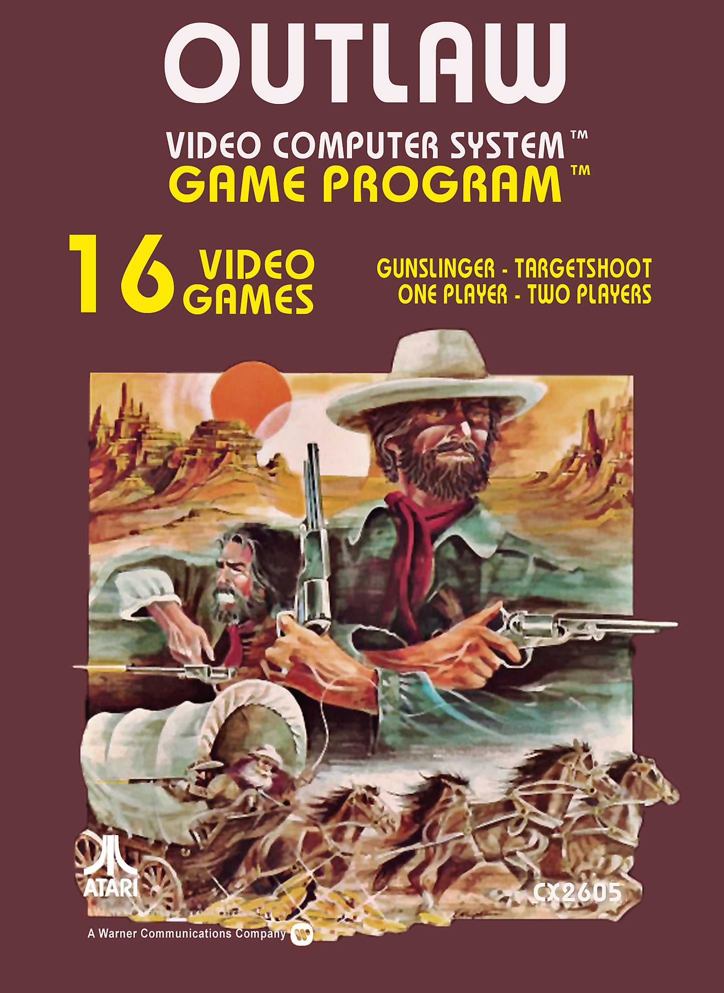 OUTLAW  - ATARI2600