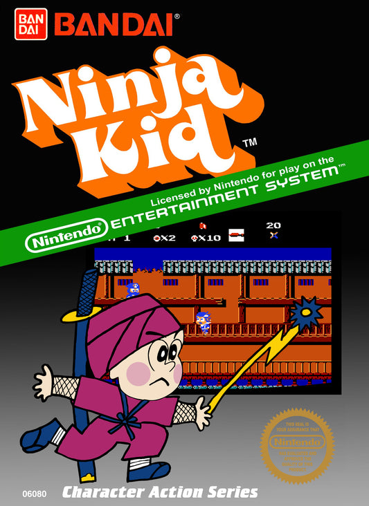 NINJA KID  - NES (W/BOX)