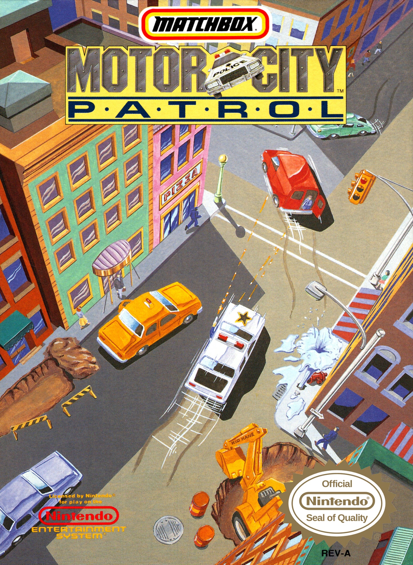 MOTOR CITY PATROL  - NES