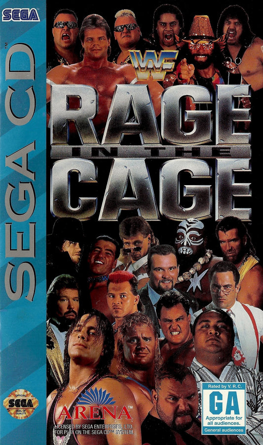 WWF: RAGE IN THE CAGE  - SEGACD