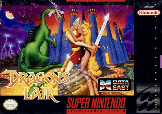 DRAGON'S LAIR: THE LEGEND  - NES (W/BOX & MANUAL)