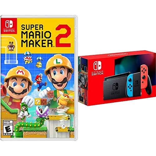 SUPER MARIO MAKER 2 + NINTENDO SWITCH NEON