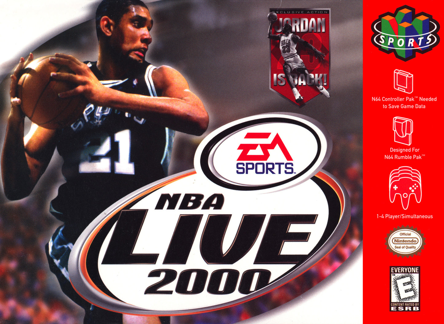 NBA LIVE 2000  - PS1