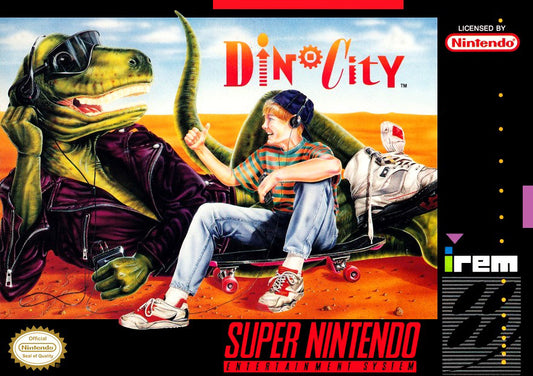 DINO CITY  - SNES (W/BOX)